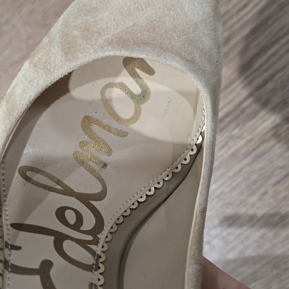 Sam Edelman Tan Suede Heels - Picture 4 of 10